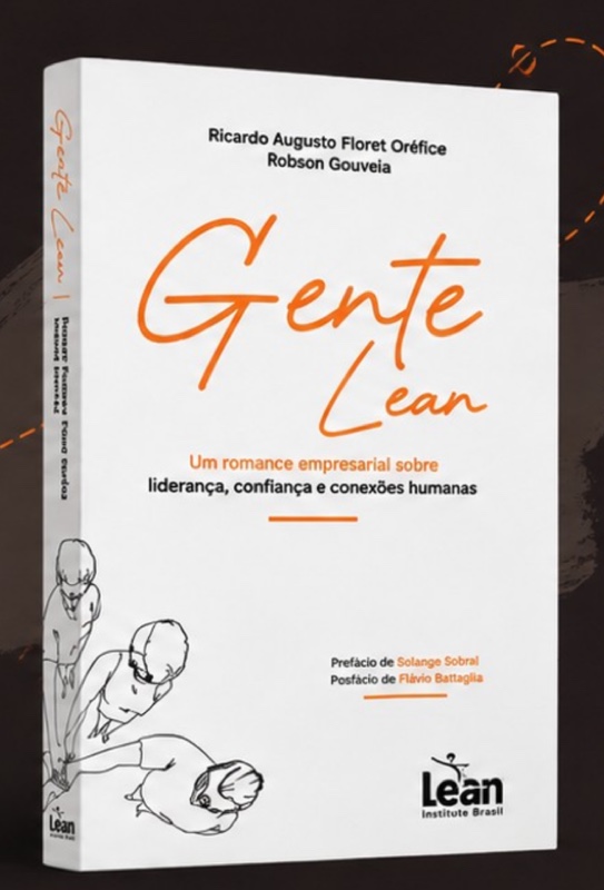 Capa do livro Gente Lean